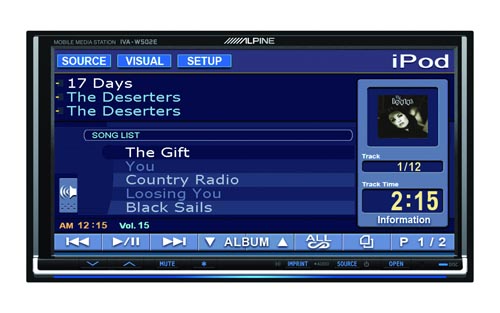 Alpine()܇(ch)Ӱ:IVA-W502E